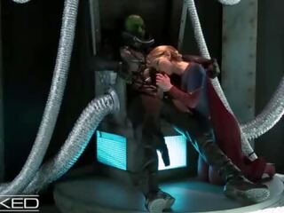 Wickedparodies - supergirl seduces braniac into göte sikişmek porno