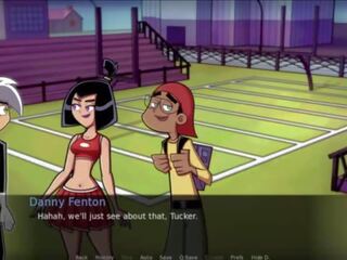 Danny phantom amity 公园 部分 13 tripping 该 啦啦队