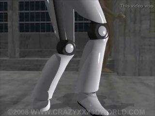 3d hoạt hình: robot captive