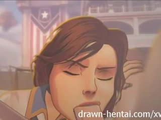 Bioshock infinite animasi pornografi - bangun naik x rated video film dari elizabeth