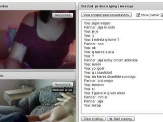 Chatroulette 88 - venezolana kiere leche en sus tetas