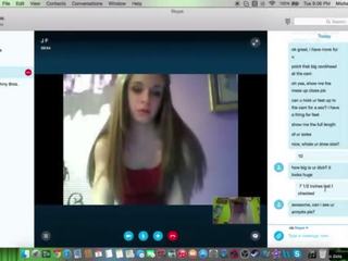 Skype sexo filme sessão