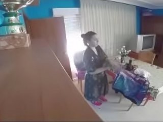 Una mujer viuda se hace ла enferma ал ке ел intern venga а casa y poder comerse су polla gui114