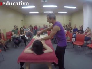 Clase nº1 de masaje erótico anaal